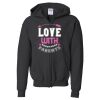 Youth Heavy Blend™ Standard Full-Zip Hooded Sweatshirt Thumbnail