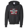 Youth Heavy Blend™ Standard Full-Zip Hooded Sweatshirt Thumbnail