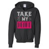 Youth Heavy Blend™ Standard Full-Zip Hooded Sweatshirt Thumbnail