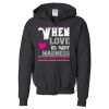 Youth Heavy Blend™ Standard Full-Zip Hooded Sweatshirt Thumbnail