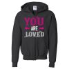 Youth Heavy Blend™ Standard Full-Zip Hooded Sweatshirt Thumbnail