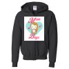 Youth Heavy Blend™ Standard Full-Zip Hooded Sweatshirt Thumbnail