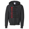 Youth Heavy Blend™ Standard Full-Zip Hooded Sweatshirt Thumbnail
