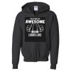 Youth Heavy Blend™ Standard Full-Zip Hooded Sweatshirt Thumbnail