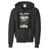 Youth Heavy Blend™ Standard Full-Zip Hooded Sweatshirt Thumbnail