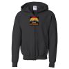 Youth Heavy Blend™ Standard Full-Zip Hooded Sweatshirt Thumbnail