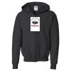 Youth Heavy Blend™ Standard Full-Zip Hooded Sweatshirt Thumbnail