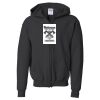 Youth Heavy Blend™ Standard Full-Zip Hooded Sweatshirt Thumbnail